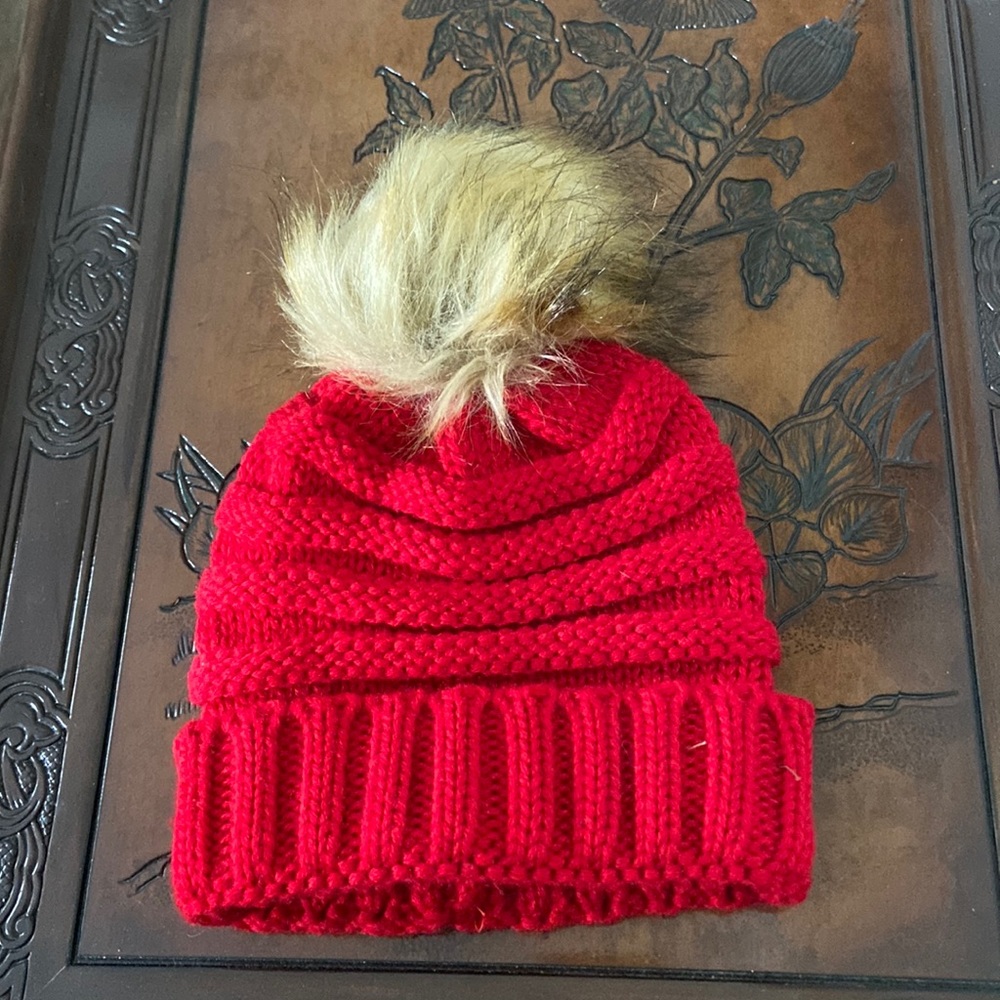 Toddler/little girl beanie